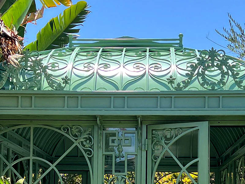 Victorian greenhouse, Custom Victorian style greenhouse kits, Sunlight filtration